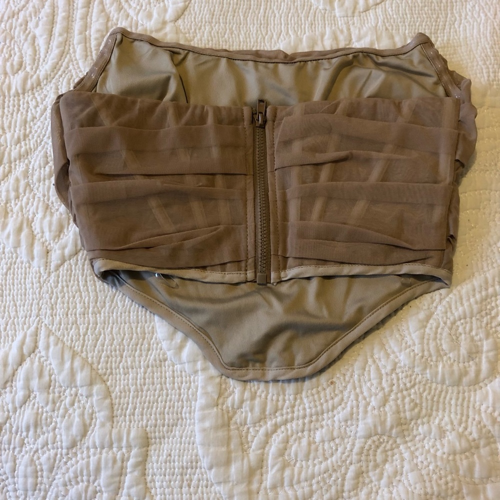 Princess Polly Avery Bustier Champagne - Picture 4 of 5